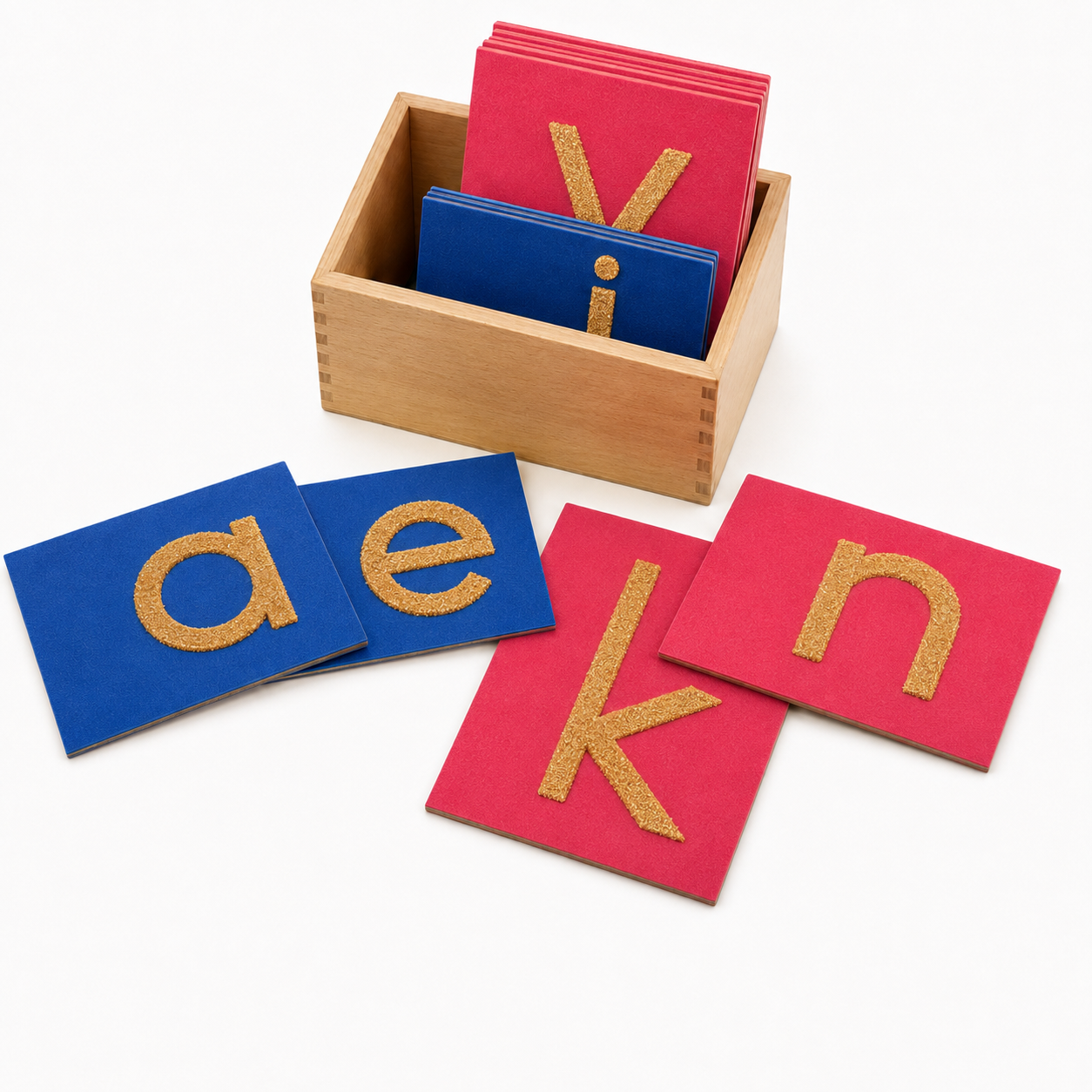 Sandpaper English Lowercase Letters