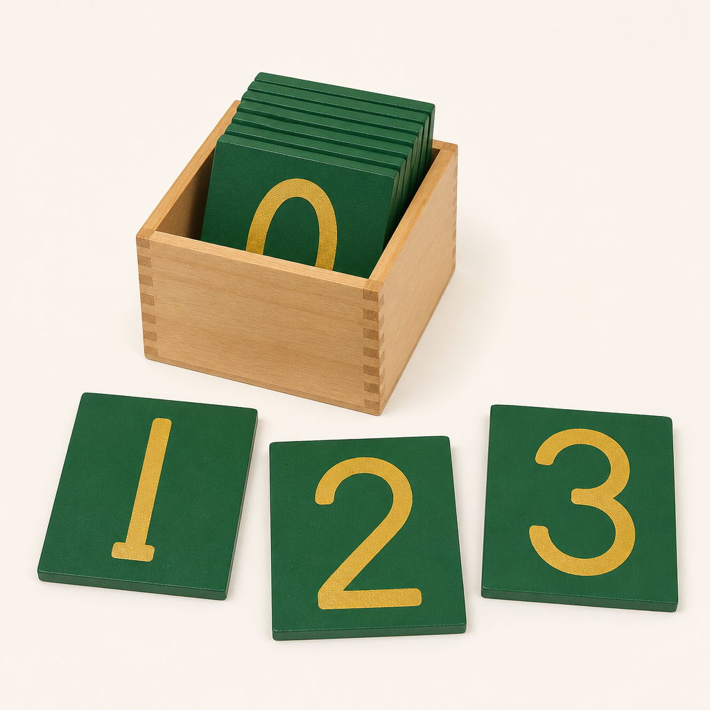 Sandpaper Numerals with Box