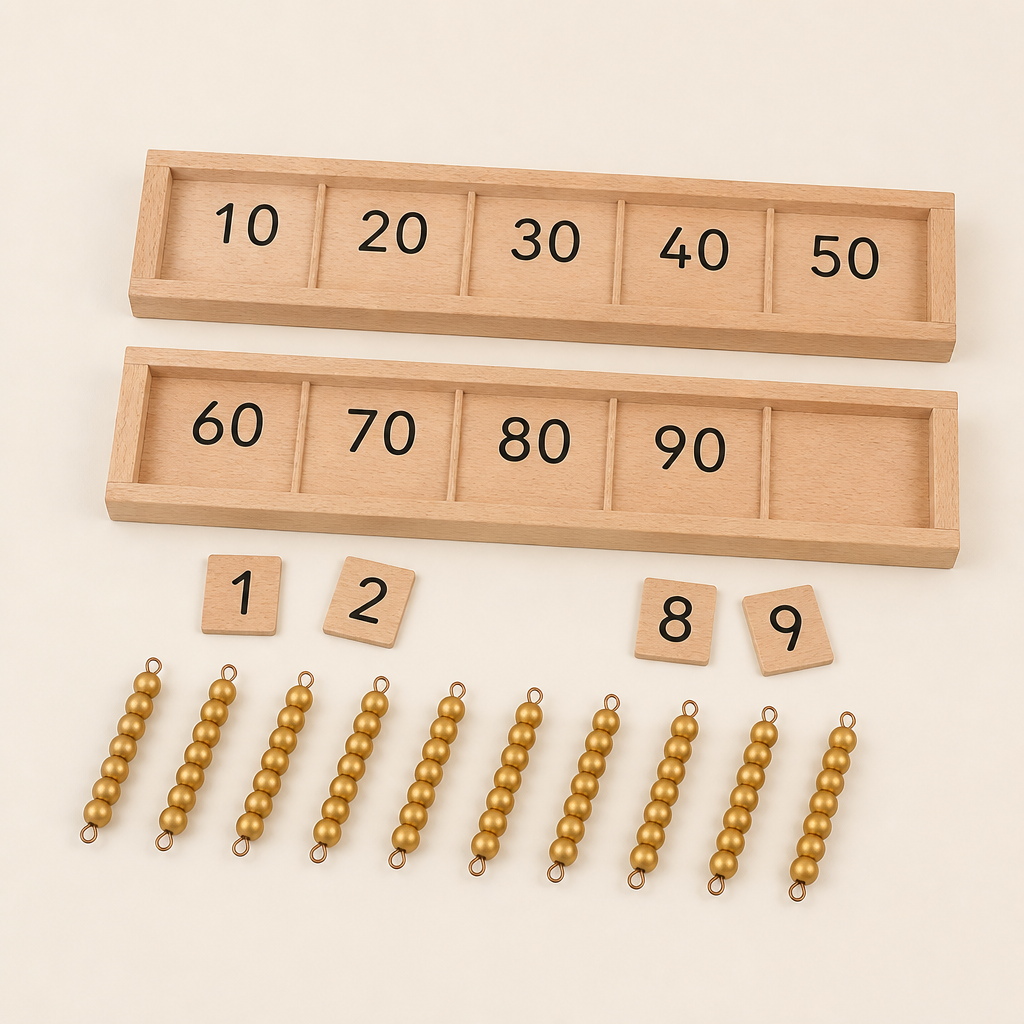 Teen & Ten Board with Beads